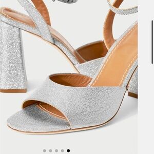 STAUD  Solange heel diamond - 38 1/2 worn once 
No box 8 1/2